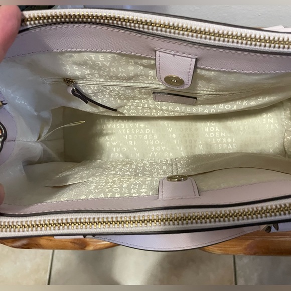 ♠️ KATE SPADE Newbury Lane Small Loden Leather Bag - Picture 12 of 14